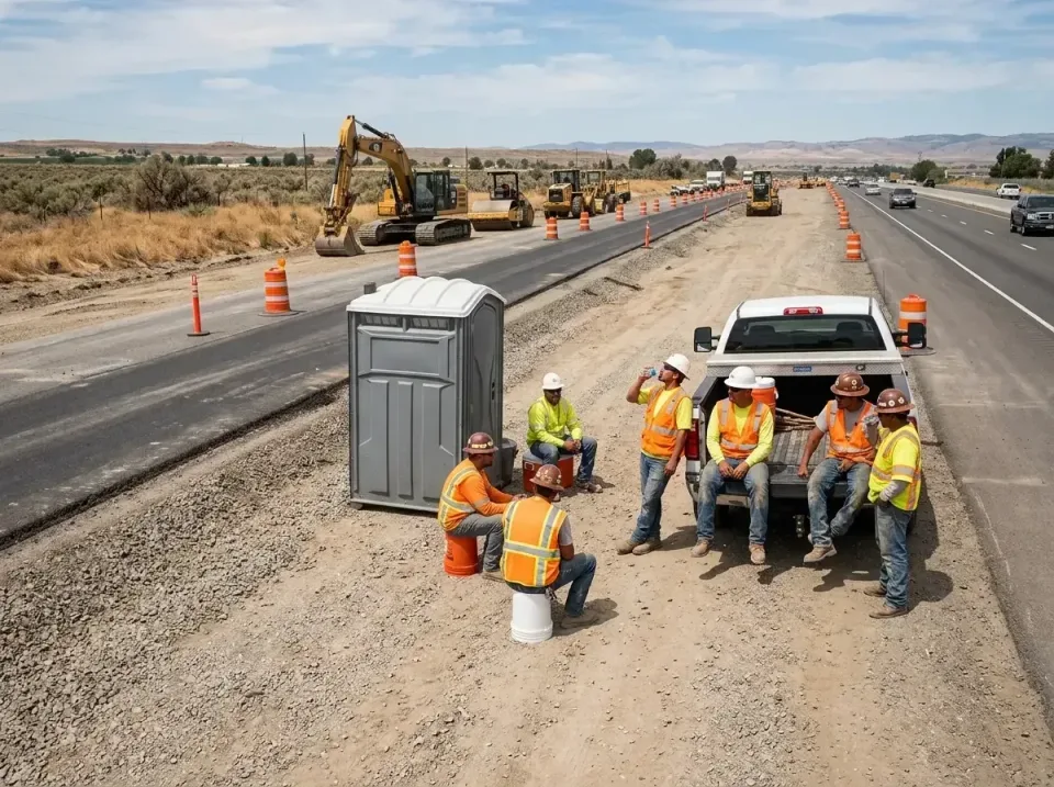 highway-road-construction-crew-007 — frequently asked questions, Porta Potty and Restroom Rentals in Haysville, KS